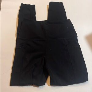 Black High-Waisted Leggings